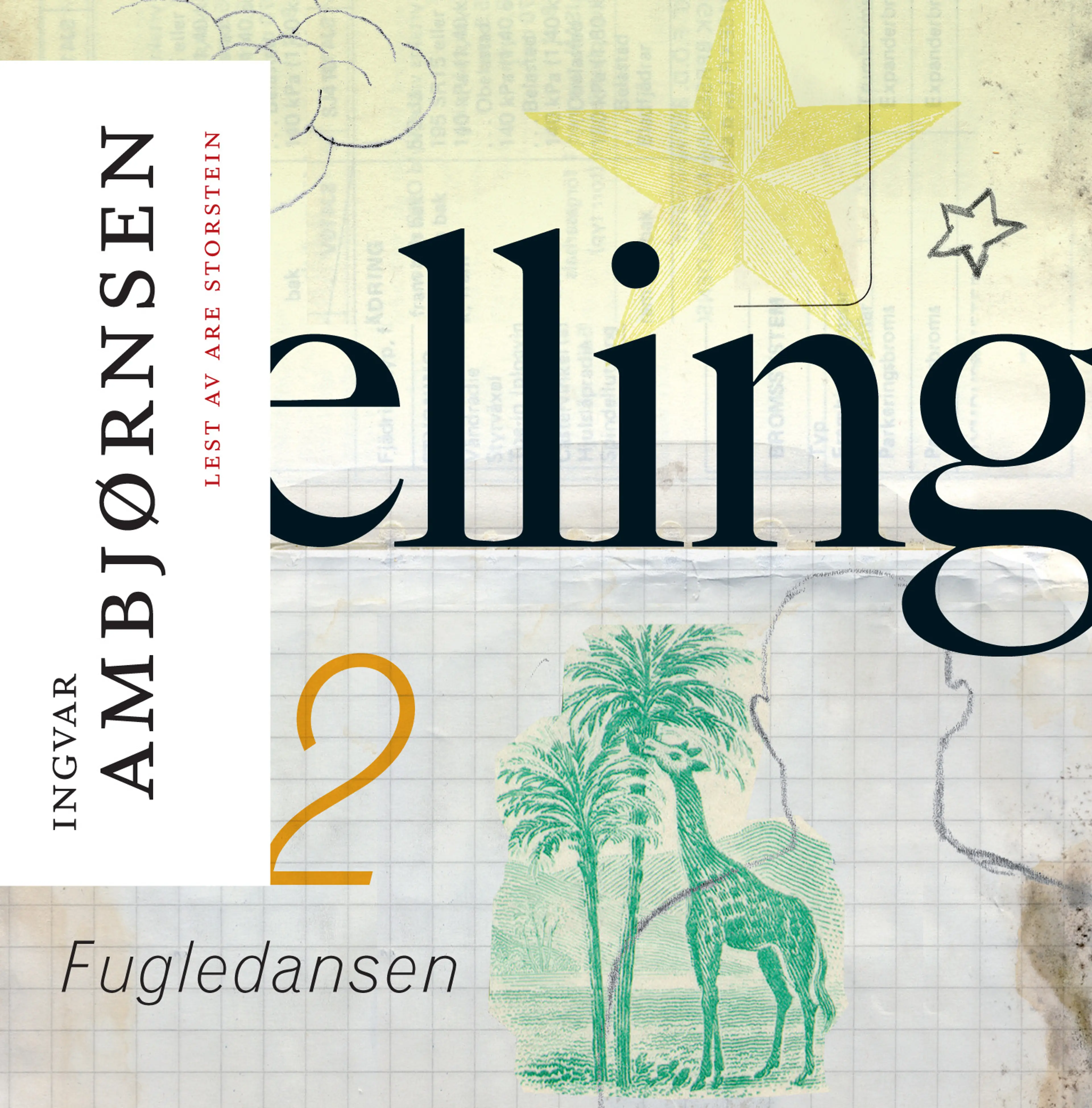 Omslag Fugledansen av Ingvar Ambjørnsen (CD)