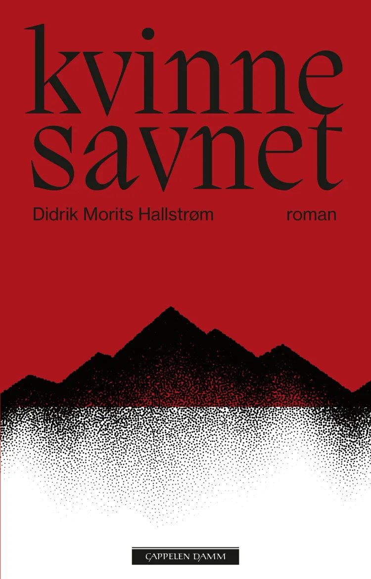 Omslag Kvinne savnet av Didrik Morits Hallstrøm (Innbundet)