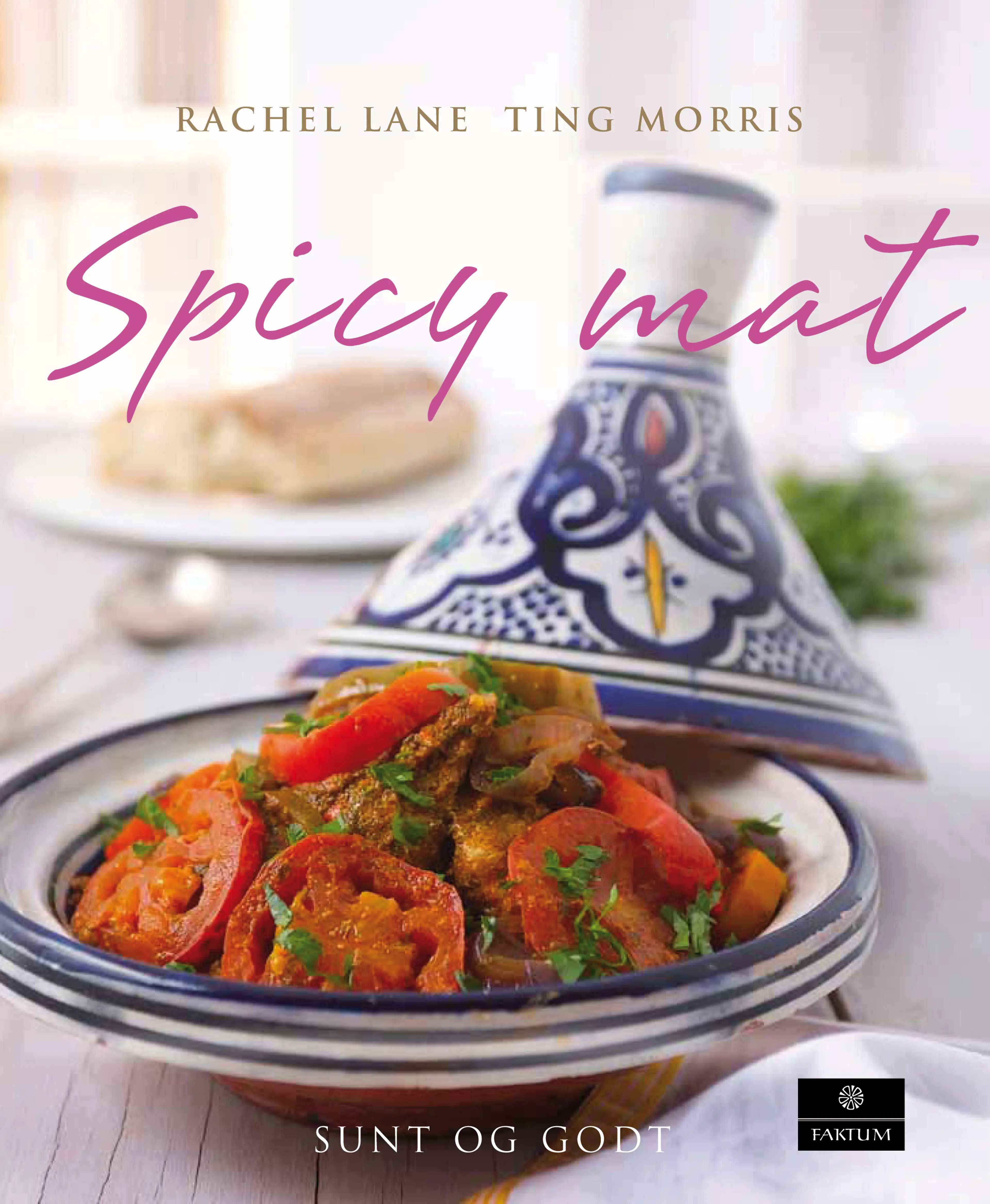 Omslag Spicy mat av Rachel Lane og Ting Morris (Heftet)