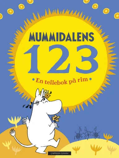 Omslag Mummidalens 123 - en tellebok på rim av Basert på Tove Janssons forfatterskap (Innbundet)