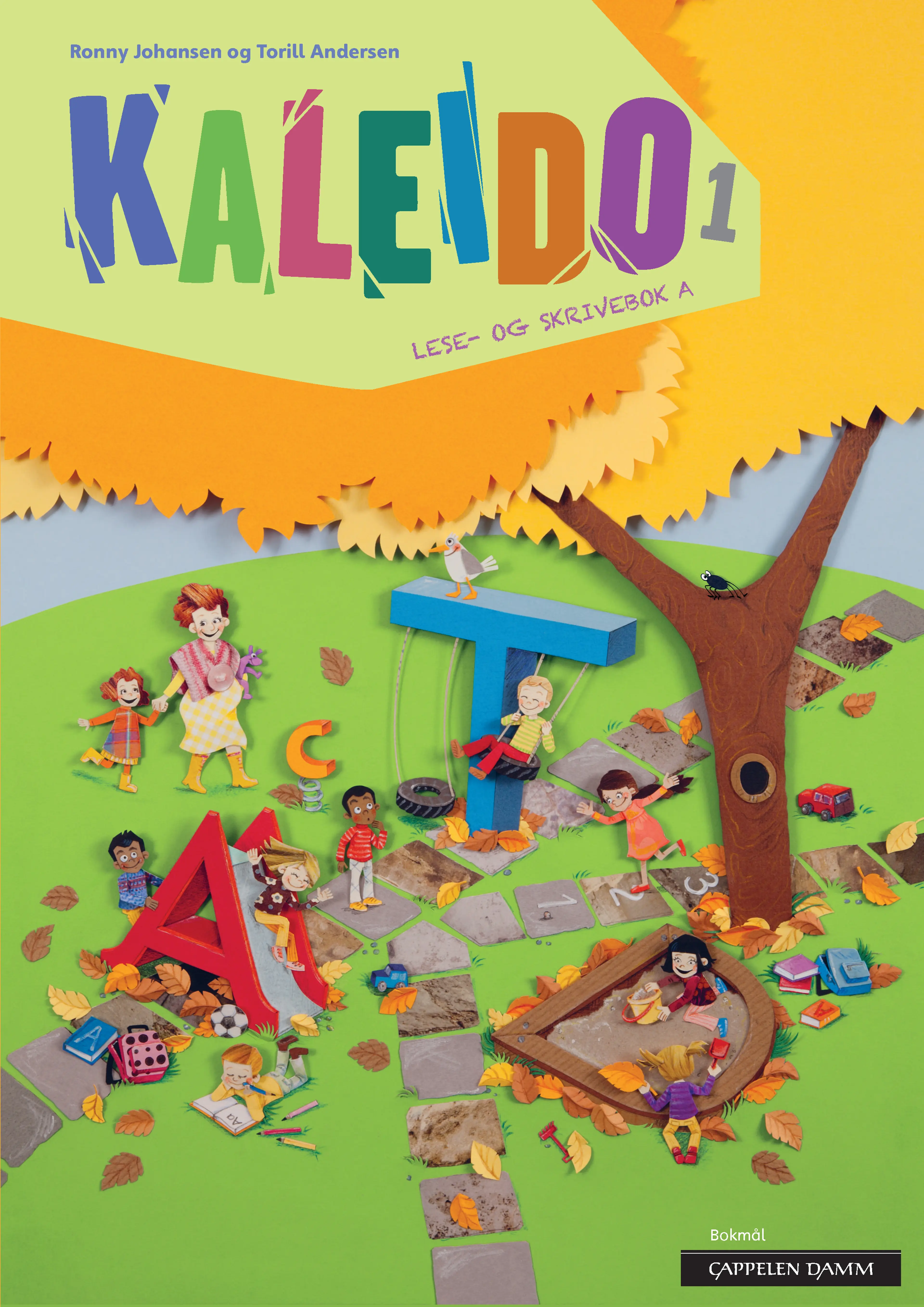 Omslag Kaleido 1 Lese- og skrivebok A av Torill Andersen og Ronny Johansen (Heftet)