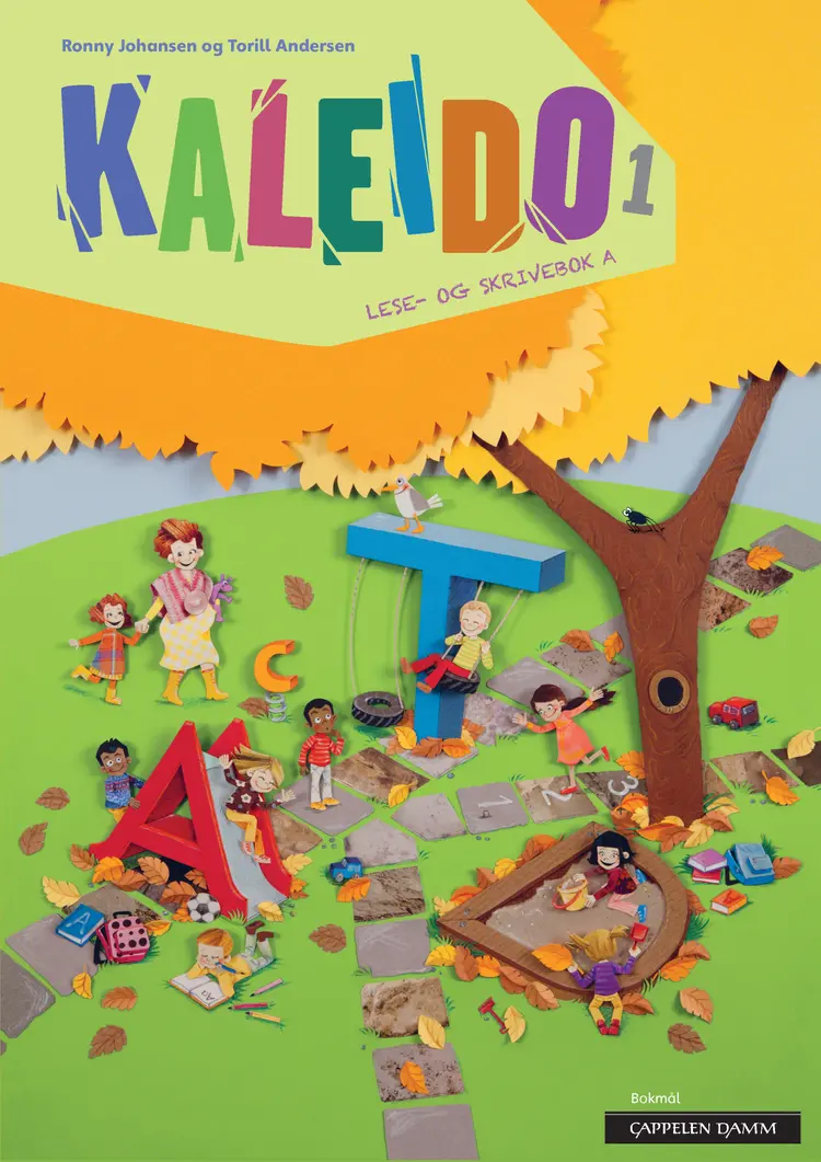 Omslag Kaleido 1 Lese- og skrivebok A av Torill Andersen og Ronny Johansen (Heftet)