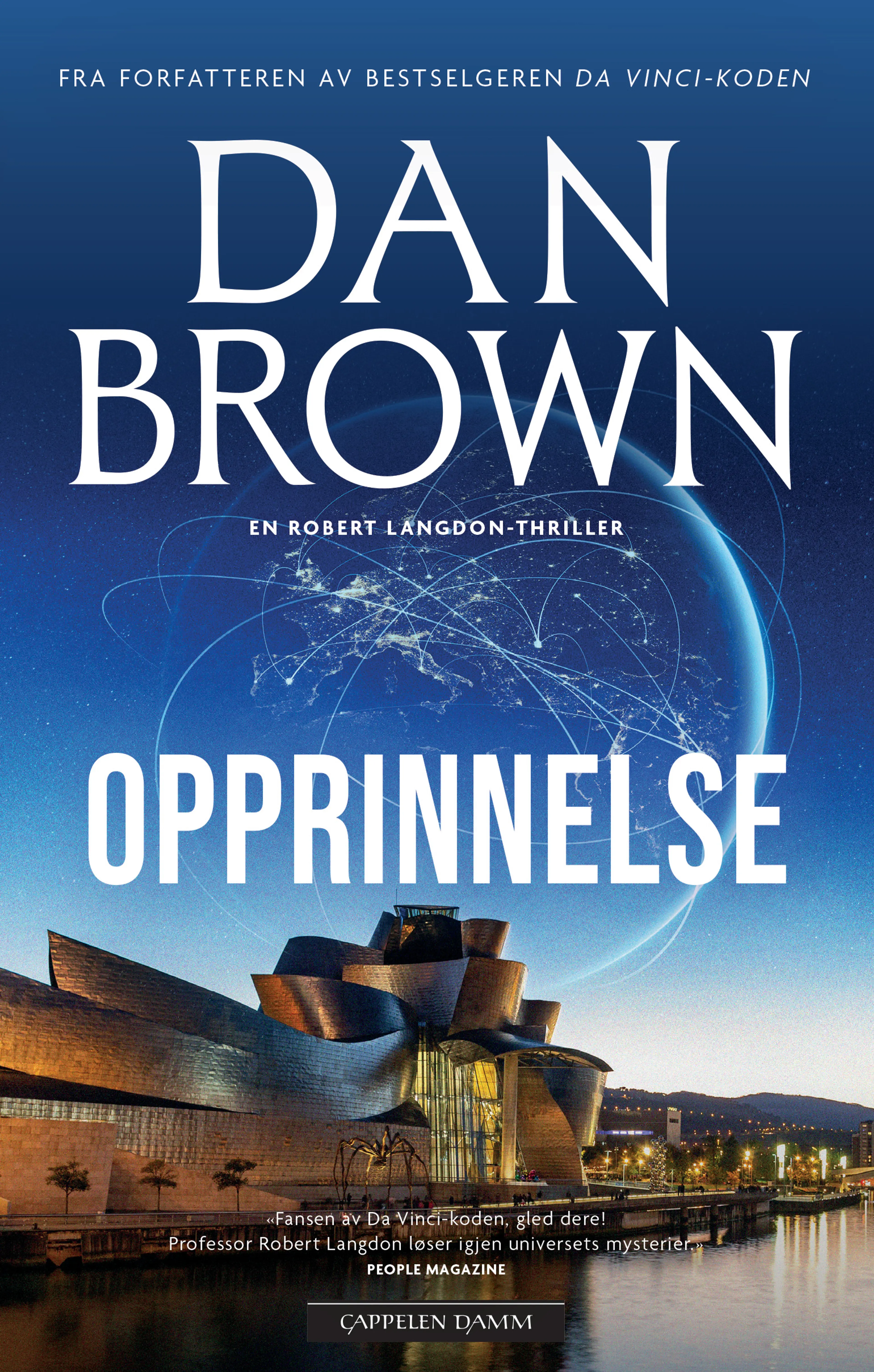 Omslag Opprinnelse av Dan Brown (Ebok)