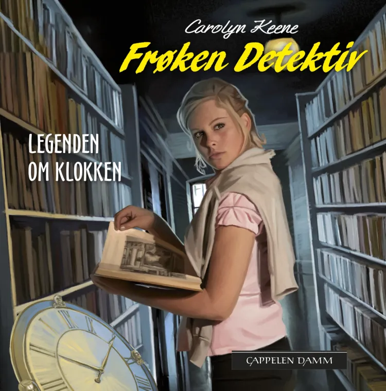 Omslag Frøken Detektiv: Legenden om klokken av Carolyn Keene (Lydbok)