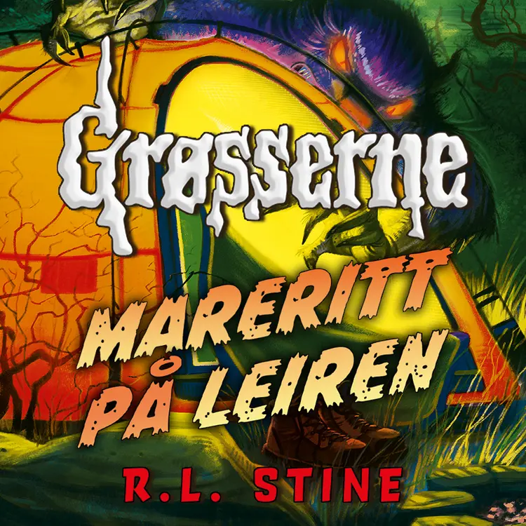Omslag Mareritt på leiren av R.L. Stine (Lydbok)