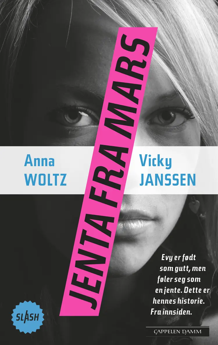 Omslag Jenta fra Mars av Woltz, Anna (Innbundet)