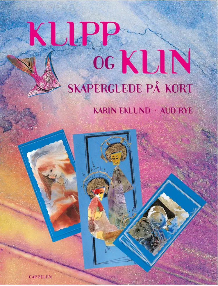 Omslag Klipp og klin, skaperglede på kort av Aud Rye (Innbundet)
