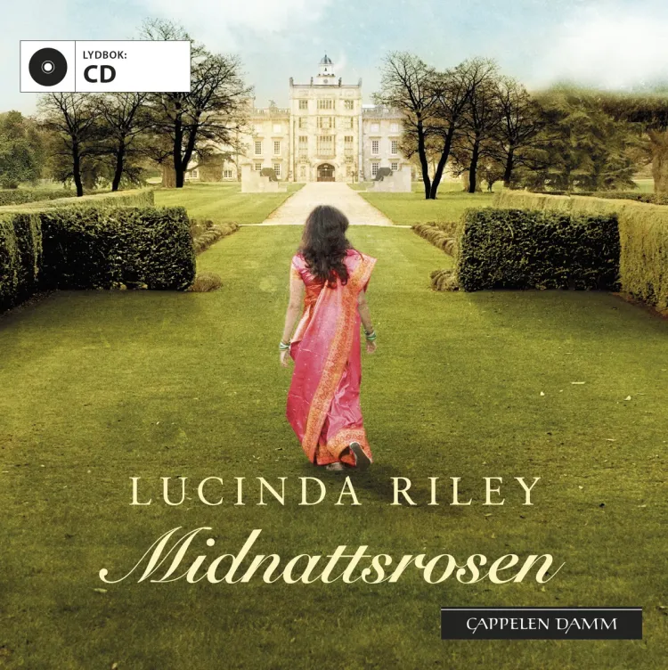 Omslag Midnattsrosen av Lucinda Riley (CD)