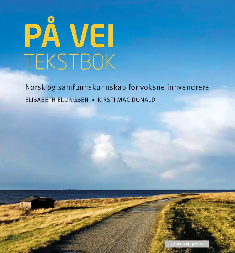 Omslag På vei Tekstbok (2012) av Elisabeth Ellingsen og Kirsti Mac Donald (Heftet)