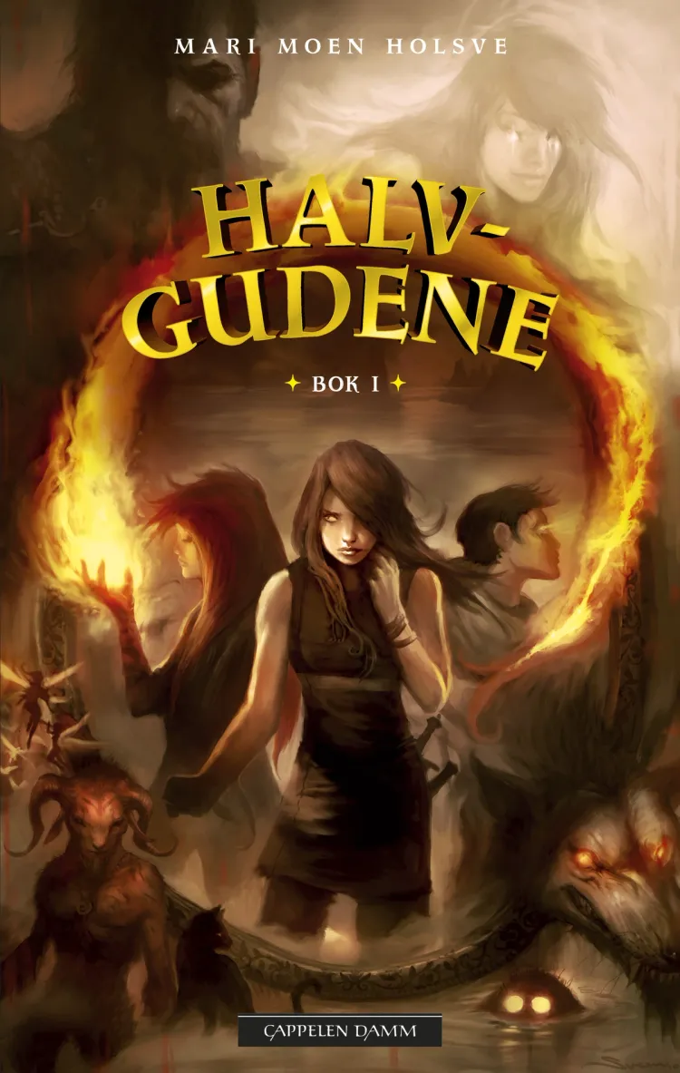 Omslag Halvgudene - Halvgudene 1 av Mari Moen Holsve (Ebok)