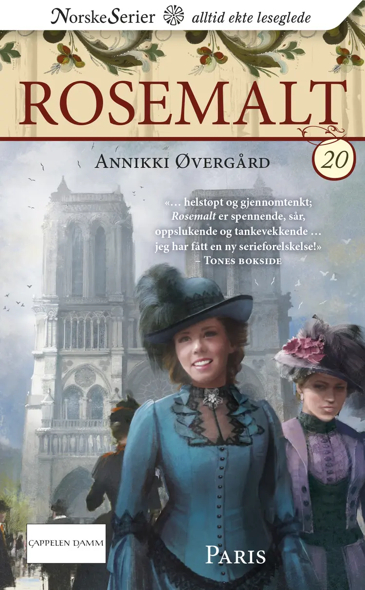 Omslag Paris av Annikki Øvergård (Ebok)