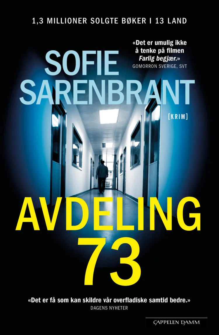 Omslag Avdeling 73 av Sofie Sarenbrant (Ebok)