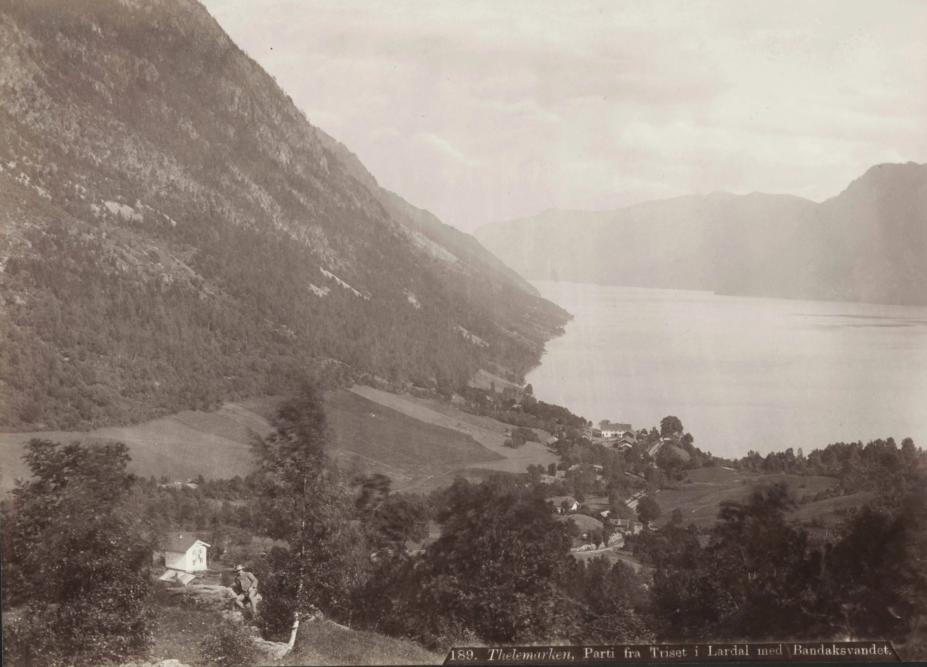 Lårdal i Telemark på slutten av 1800-tallet