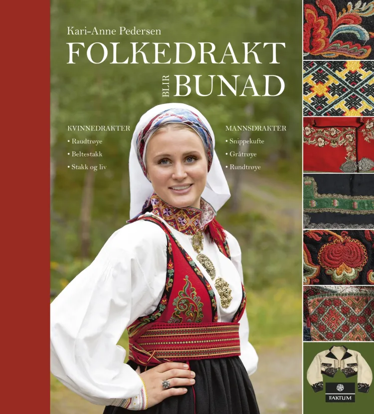 Omslag Folkedrakt blir bunad av Kari-Anne Pedersen (Innbundet)