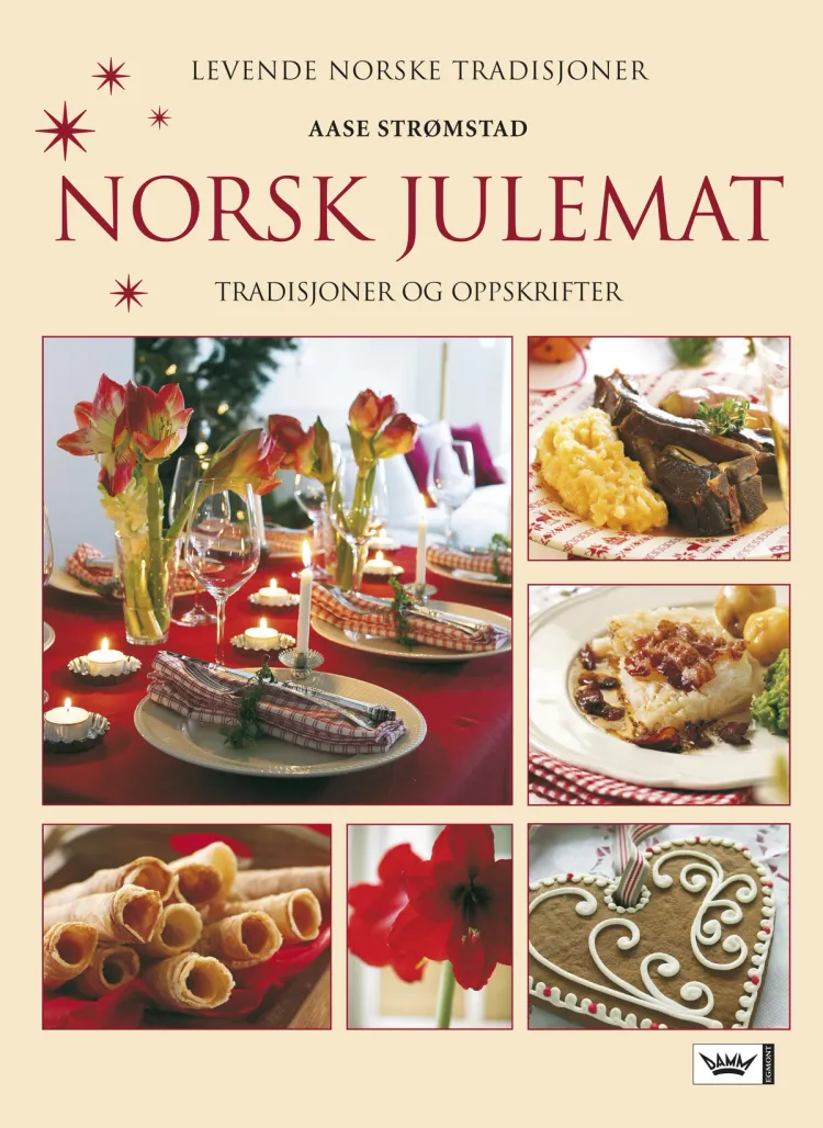 Omslag Norsk julemat av Aase Strømstad (Innbundet)