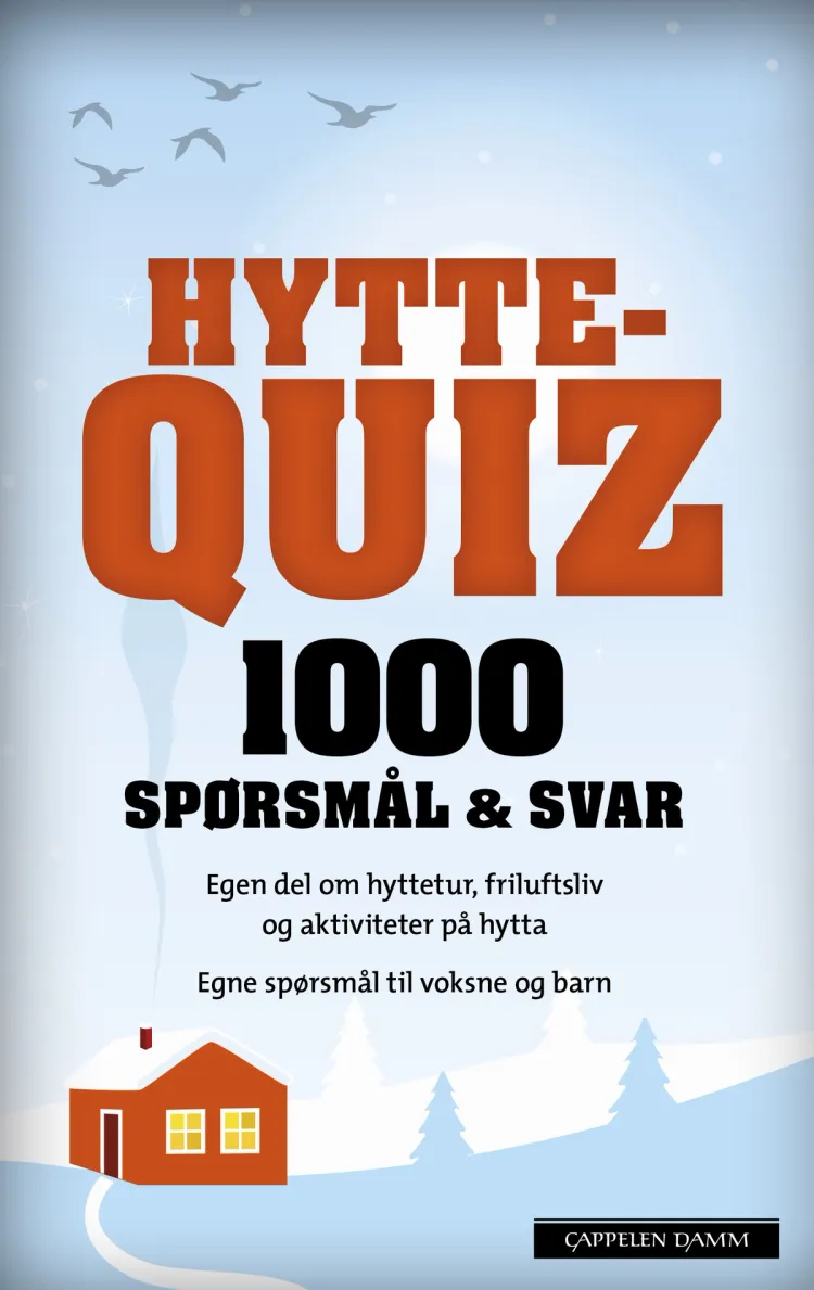 Omslag Hyttequiz 2 av Marit O. Bromark (Heftet)
