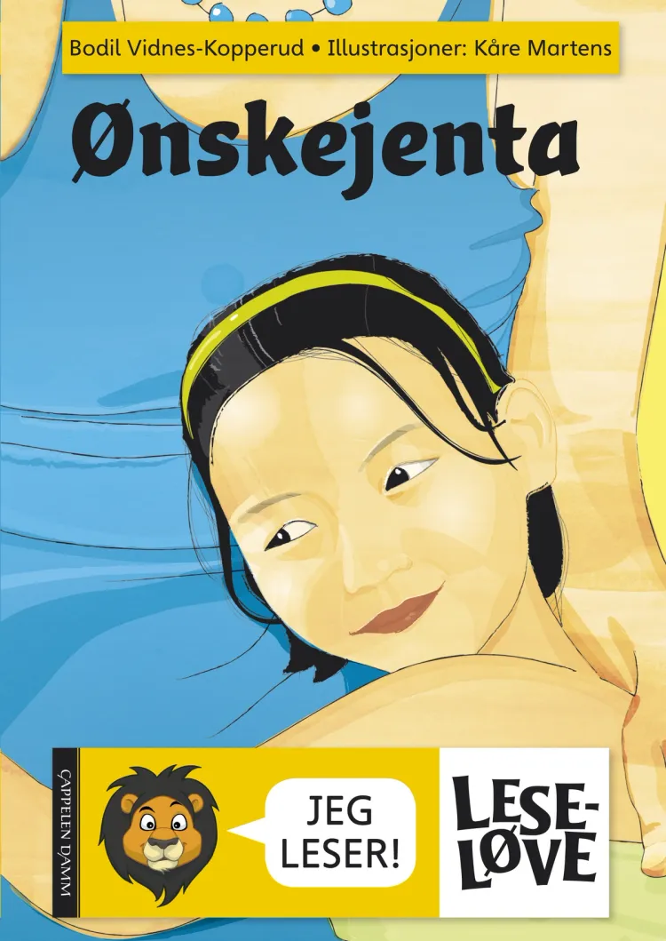 Omslag Leseløve - Ønskejenta av Bodil Vidnes-Kopperud (Innbundet)