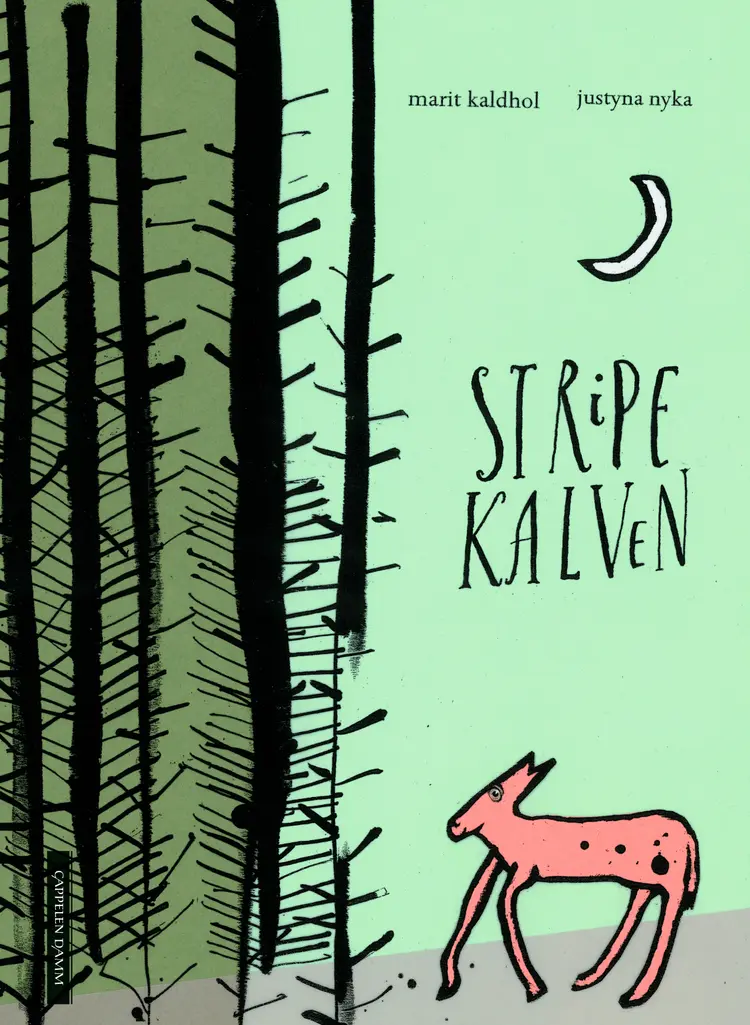 Omslag Stripekalven av Marit Kaldhol (Innbundet)