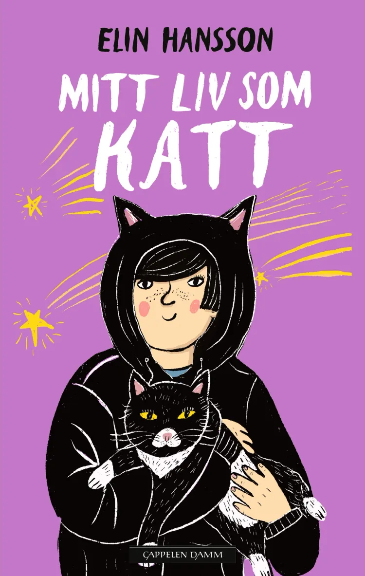 Omslag Mitt liv som katt av Elin Hansson (Ebok)
