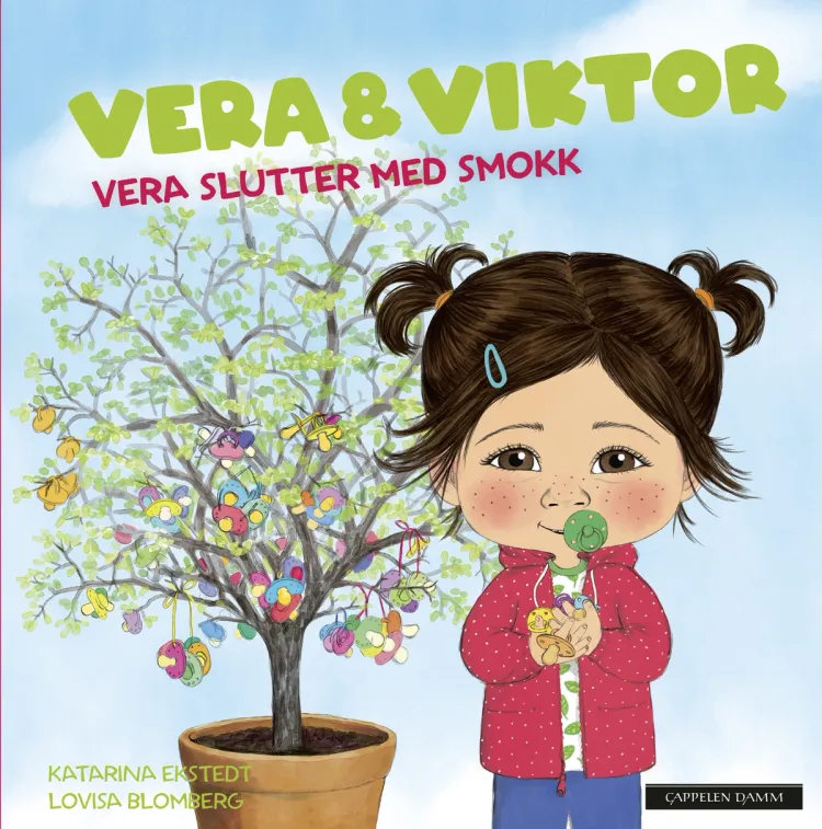 Omslag Vera slutter med smokk av Katarina Ekstedt (Innbundet)