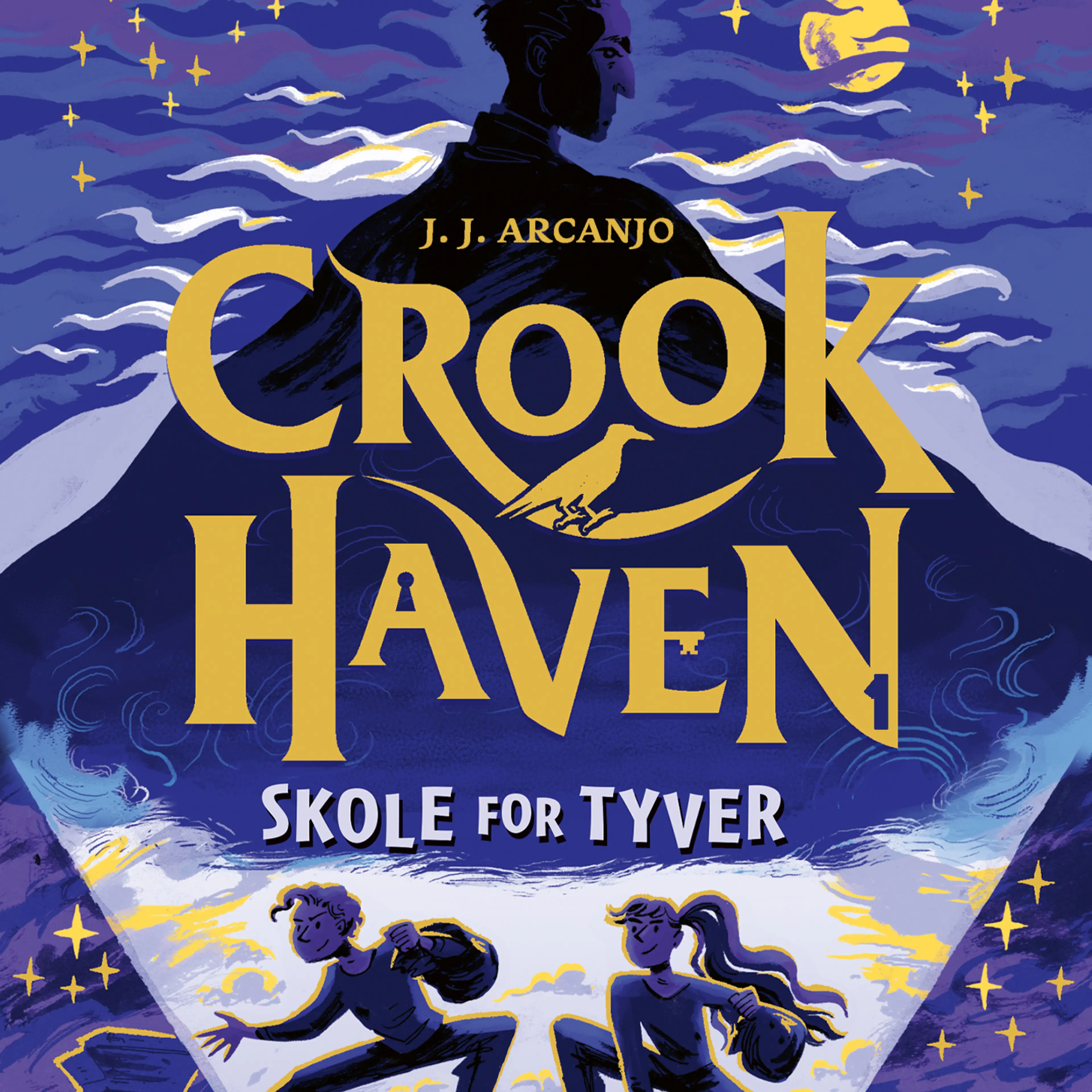 Omslag Crookhaven skole for tyver av J. J. Arcanjo (Lydbok)