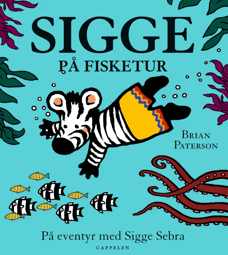 Omslag Sigge på fisketur av Brian Paterson (Innbundet)