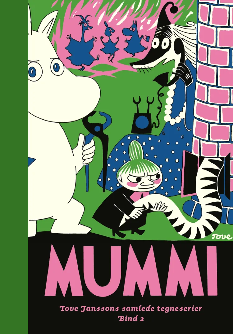 Omslag Mummi - Tove Janssons samlede tegneserier. Bind 2 av Tove Jansson (Innbundet)