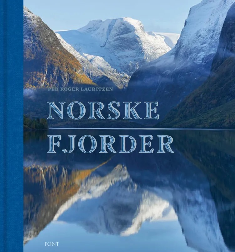 Omslag Norske fjorder av Per Roger Lauritzen (Innbundet)