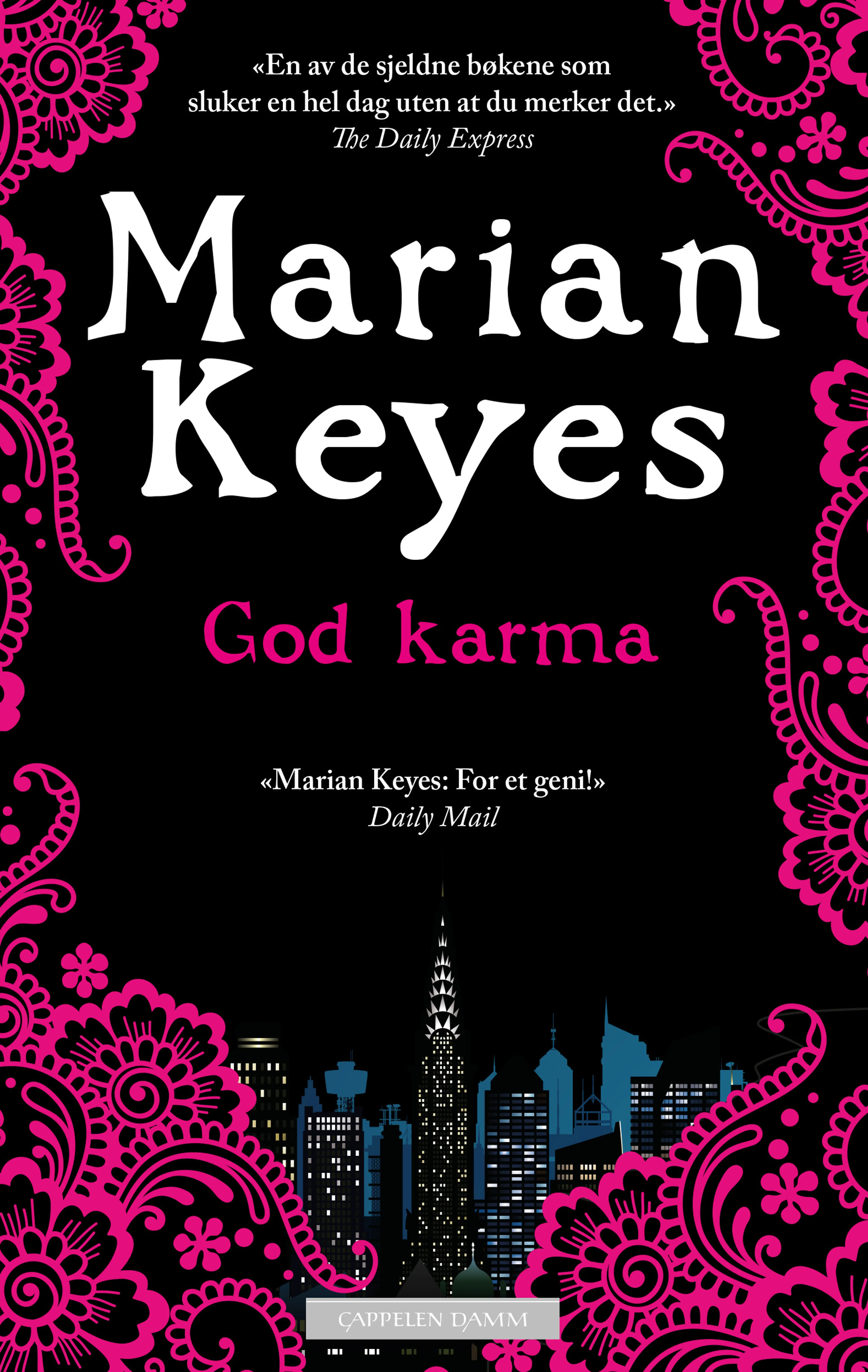 Omslag God karma av Marian Keyes (Innbundet)