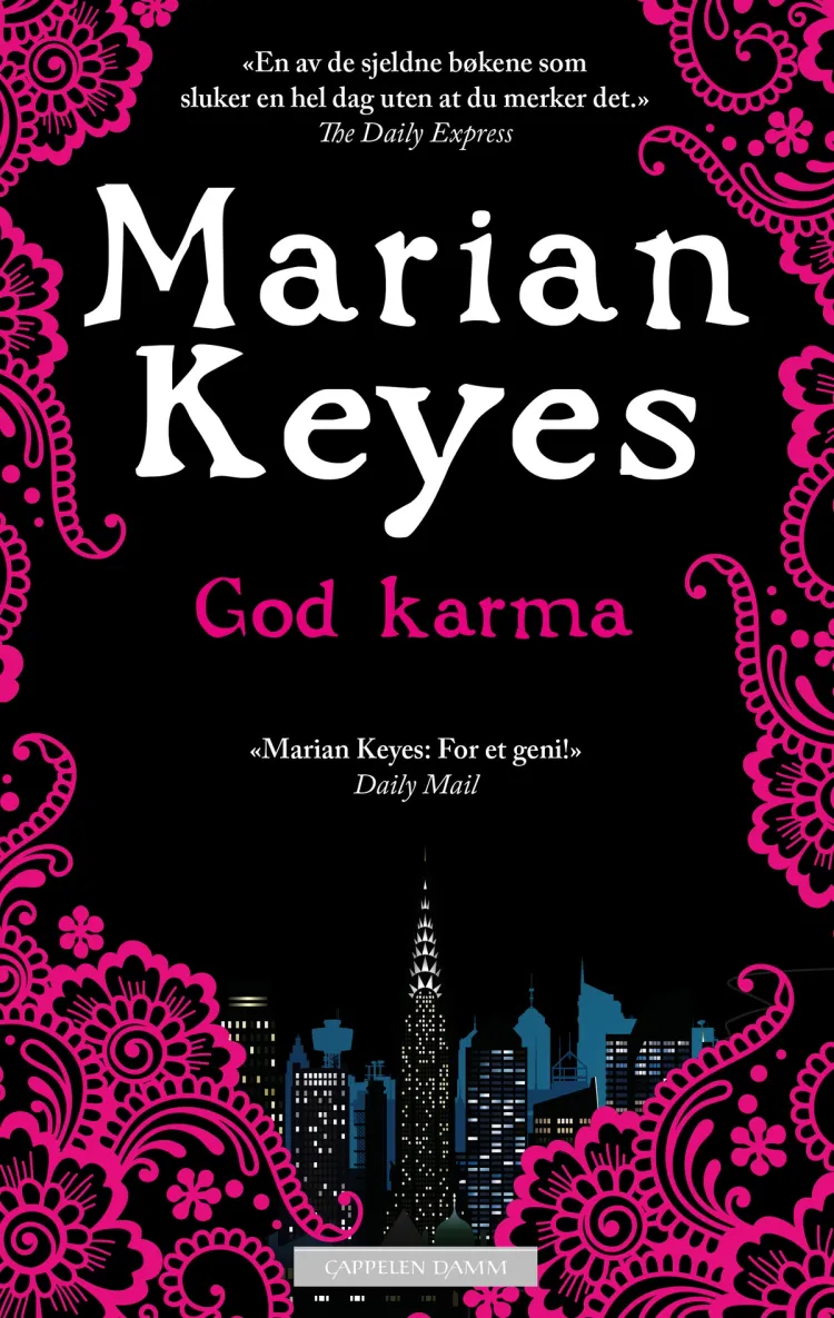Omslag God karma av Marian Keyes (Innbundet)