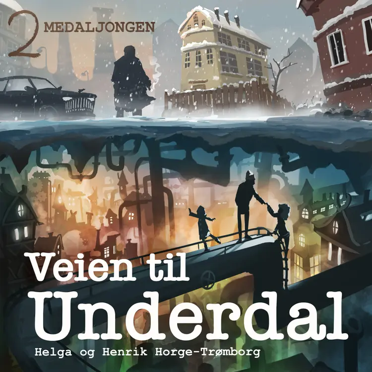 Omslag Medaljongen av Helga Horge-Trømborg og Henrik Horge-Trømborg (Lydbok)