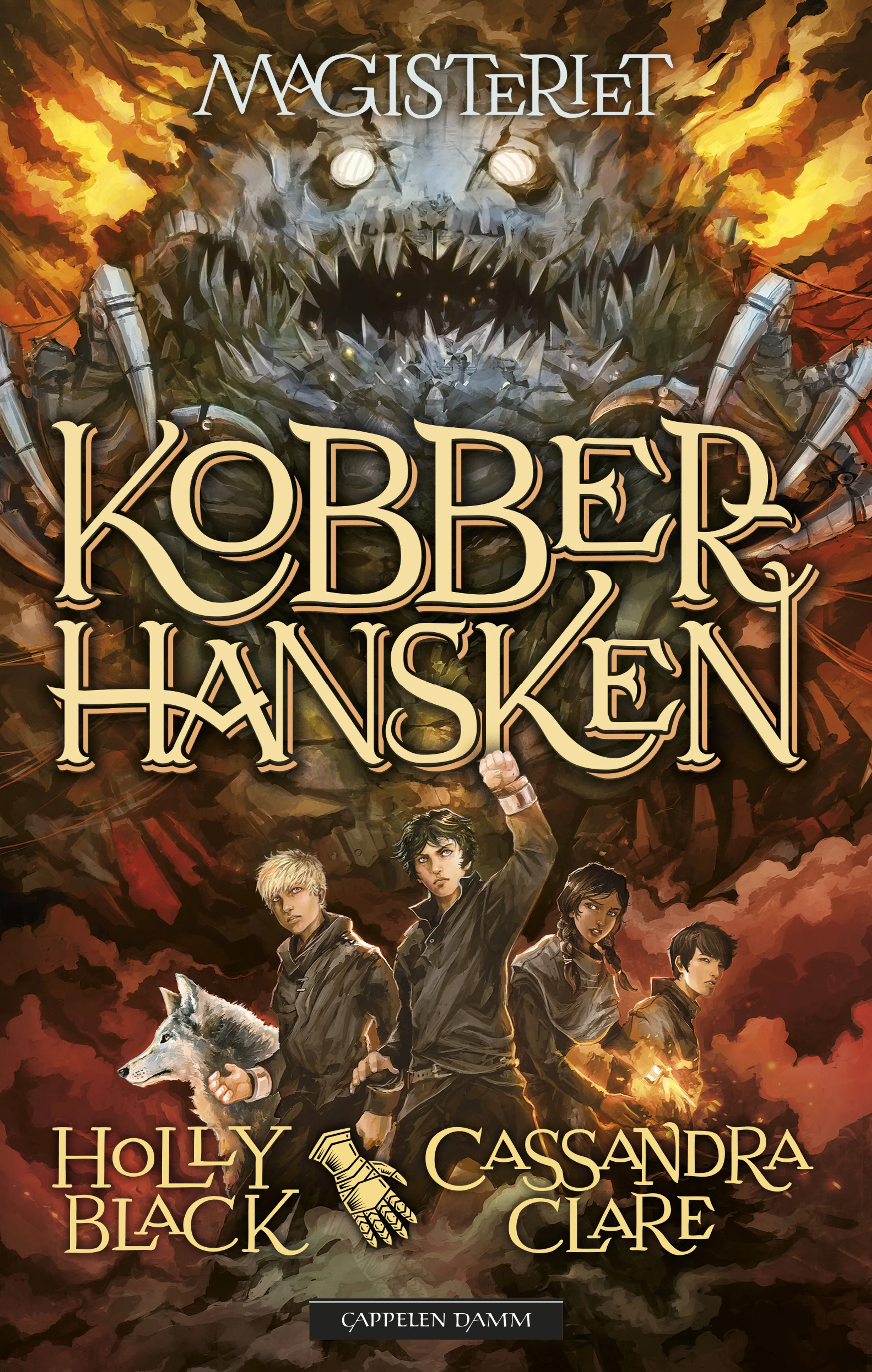 Omslag Kobberhansken av Holly Black og Cassandra Clare (Ebok)