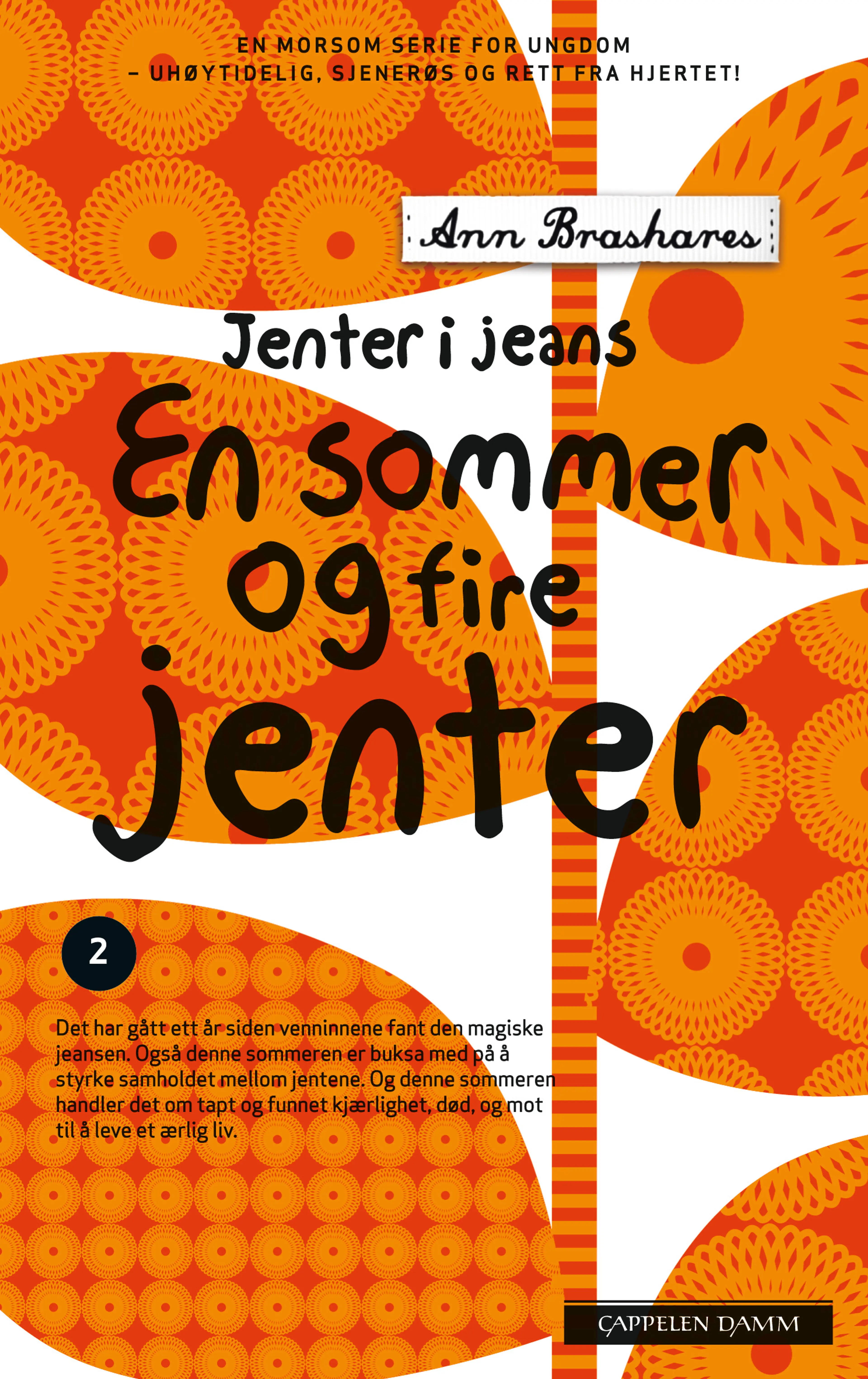 Omslag En sommer og fire jenter av Ann Brashares (Heftet)