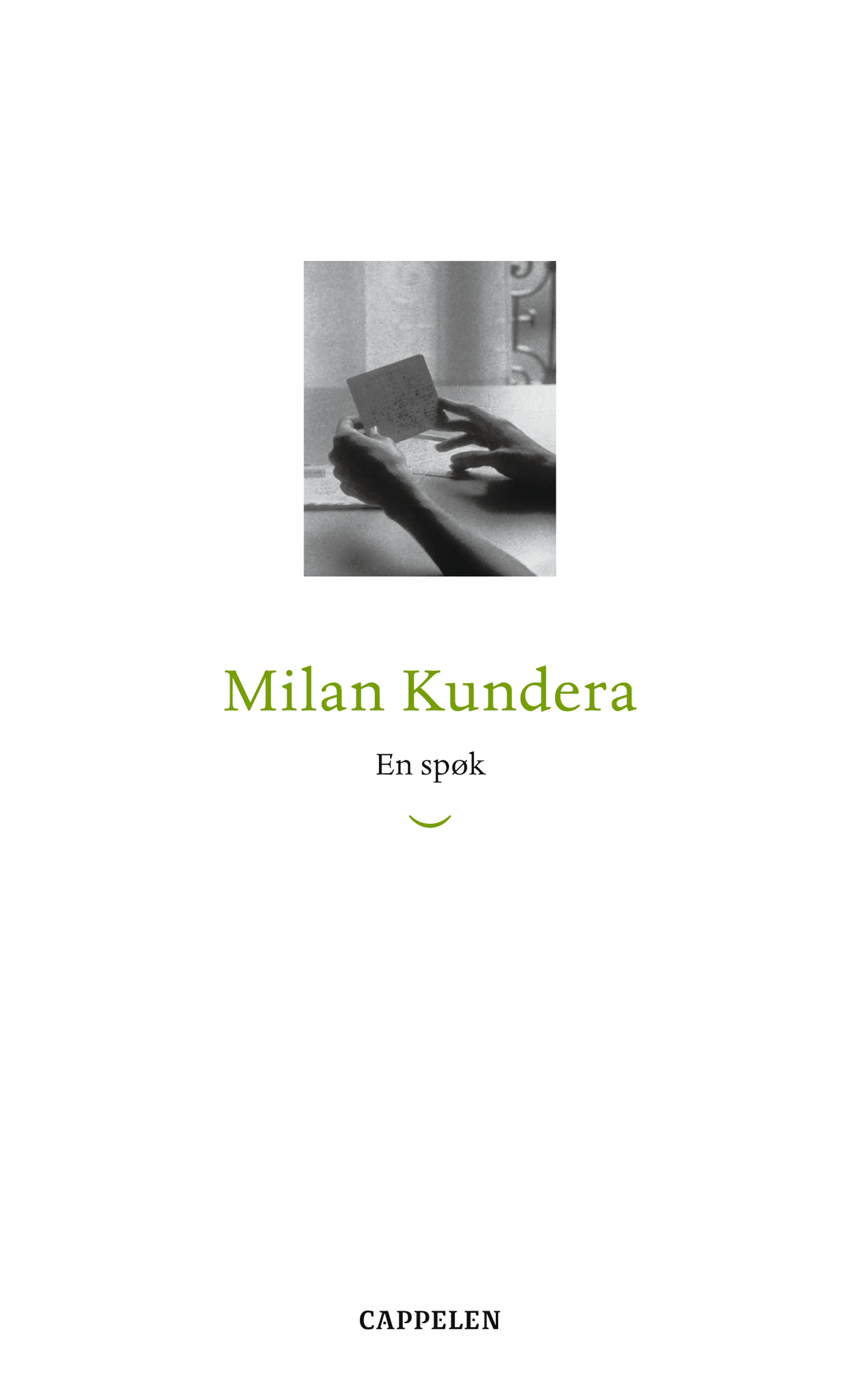 Omslag En spøk av Milan Kundera (Heftet)