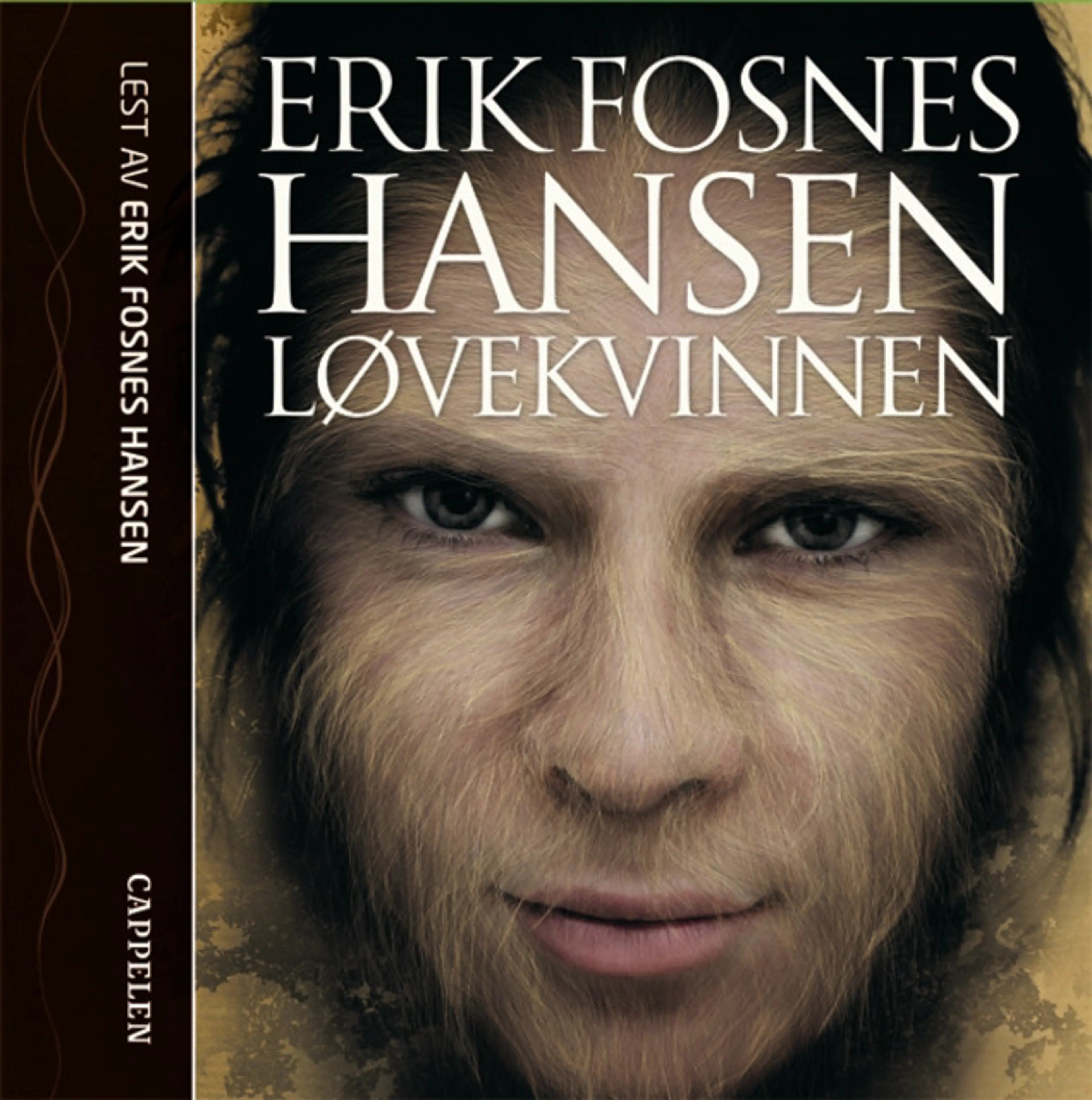 Omslag Løvekvinnen av Erik Fosnes Hansen (CD)