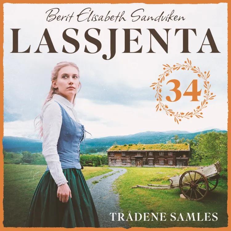 Omslag Trådene samles av Berit Elisabeth Sandviken (Lydbok)