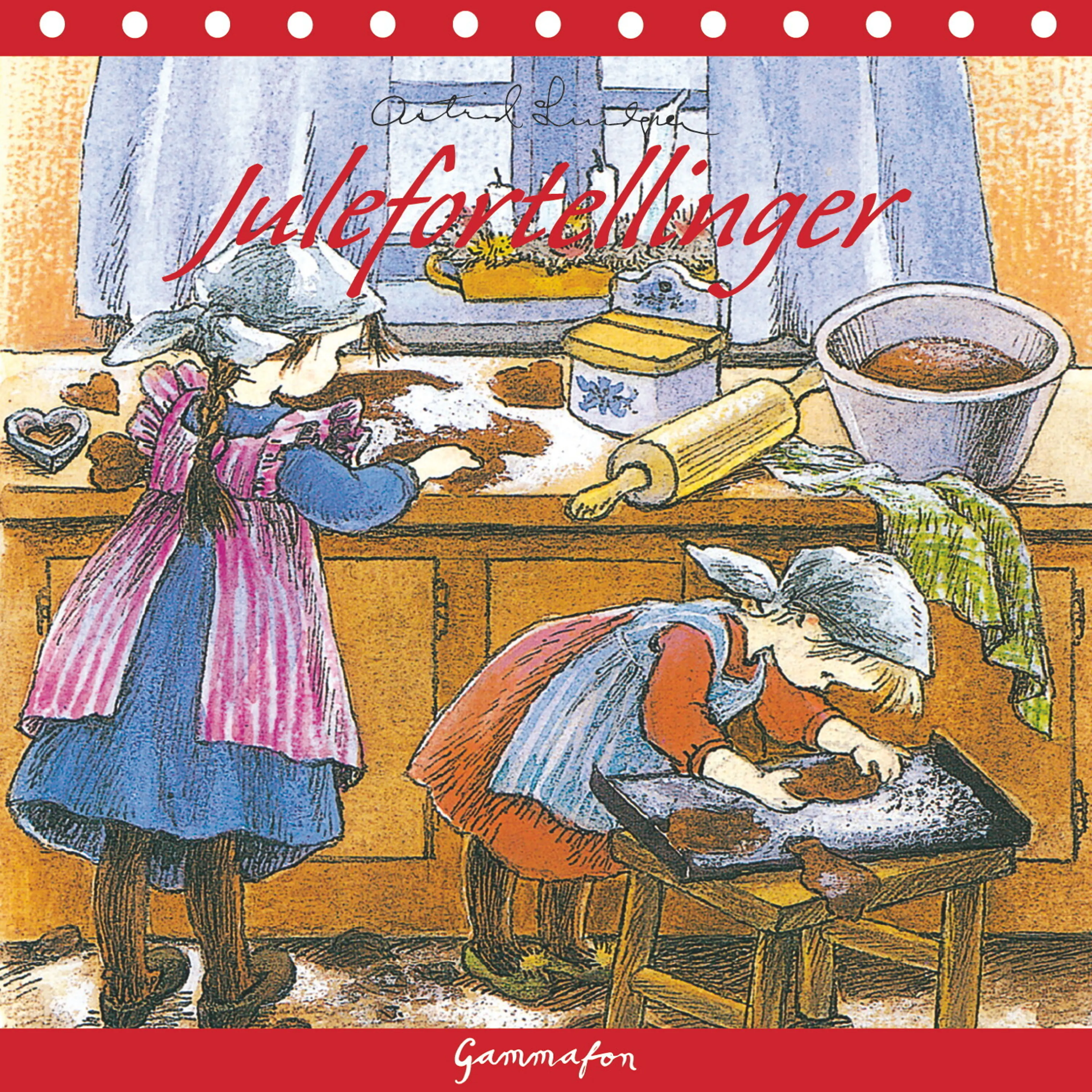 Omslag Julefortellinger av Astrid Lindgren (Lydbok)