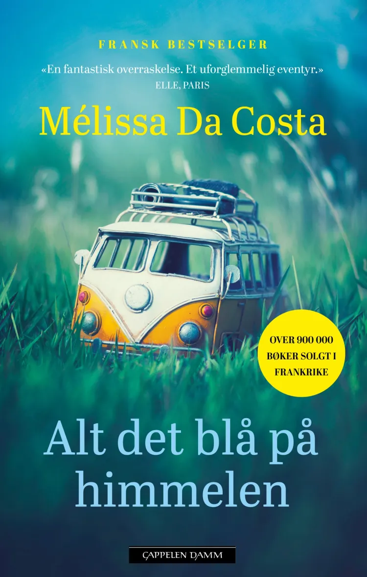 Omslag Alt det blå på himmelen av Melissa da Costa (Ebok)