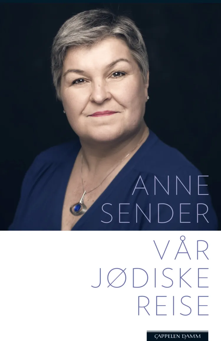 Omslag Vår jødiske reise av Anne Sender (Innbundet)