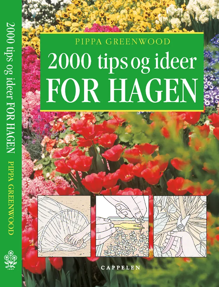 Omslag 2000 tips og ideer for hagen av Pippa Greenwood (Innbundet)