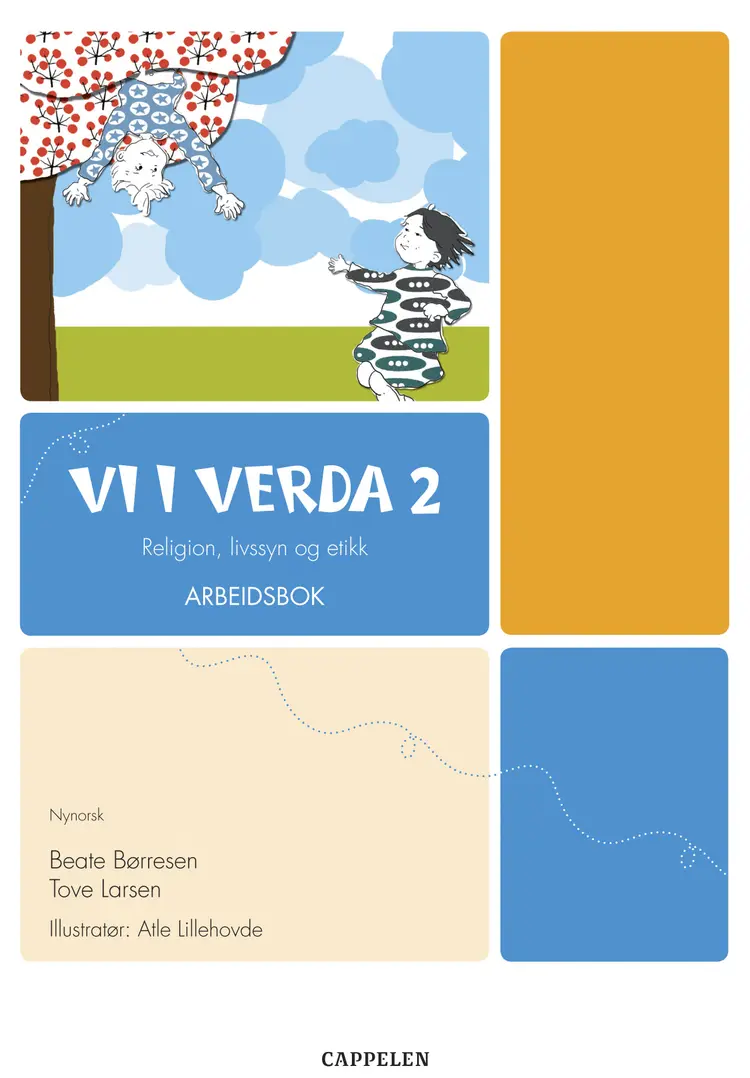 Omslag Vi i verda 2 Arbeidsbok av Beate Børresen og Tove Larsen (Heftet)