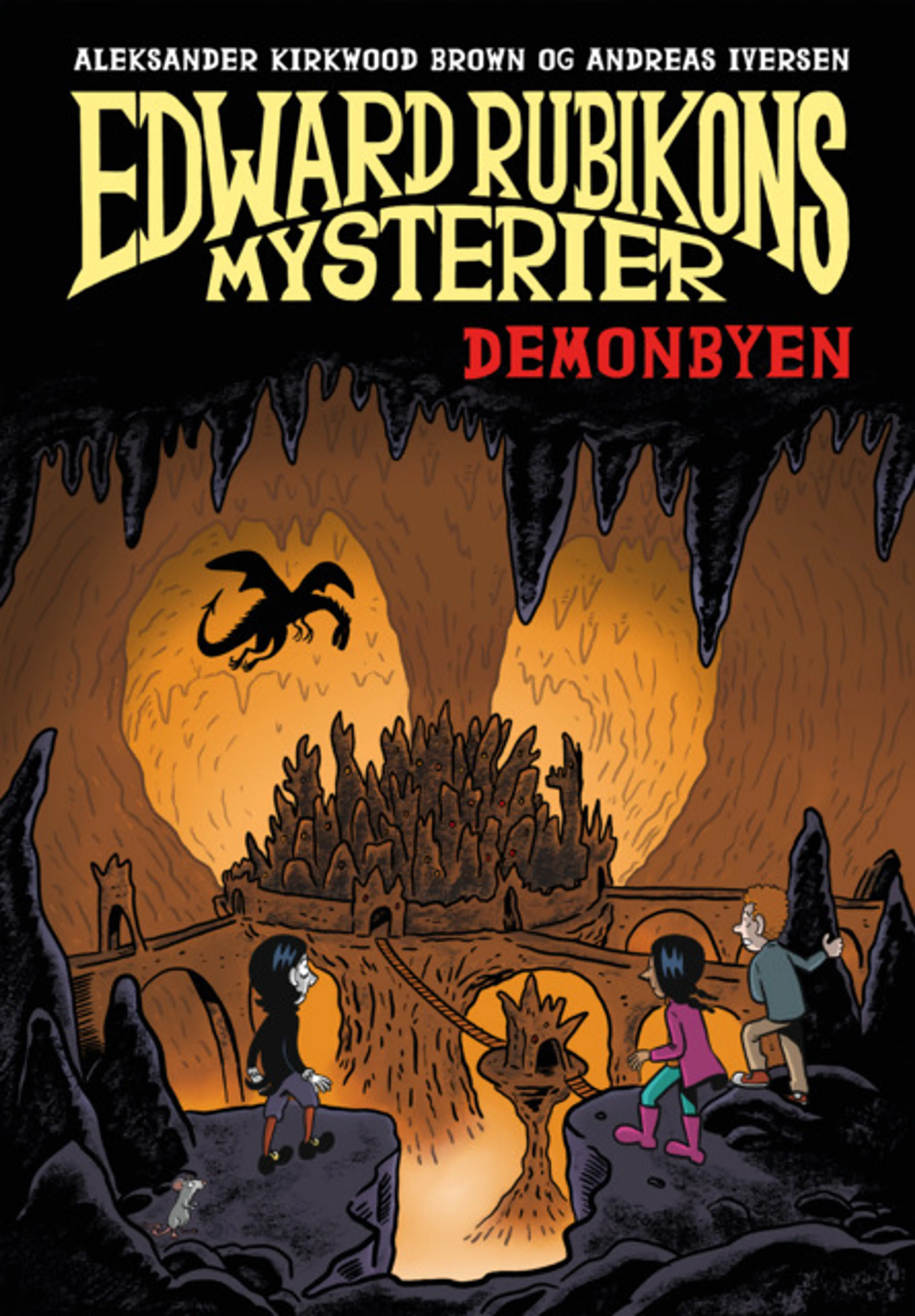 Omslag Edward Rubikons mysterier: Demonbyen av Aleksander Kirkwood Brown (Ebok)