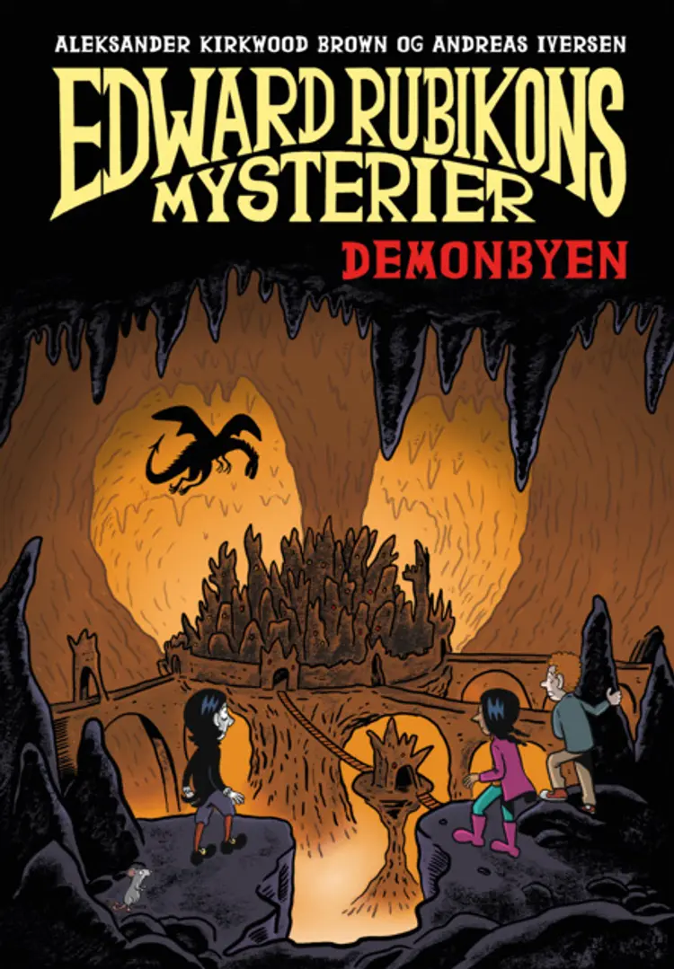 Omslag Edward Rubikons mysterier: Demonbyen av Aleksander Kirkwood Brown (Ebok)