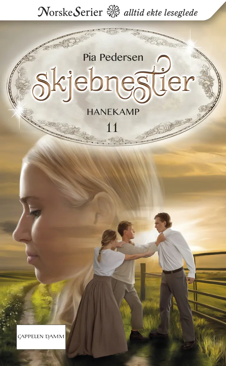 Omslag Hanekamp av Pia Pedersen (Heftet)