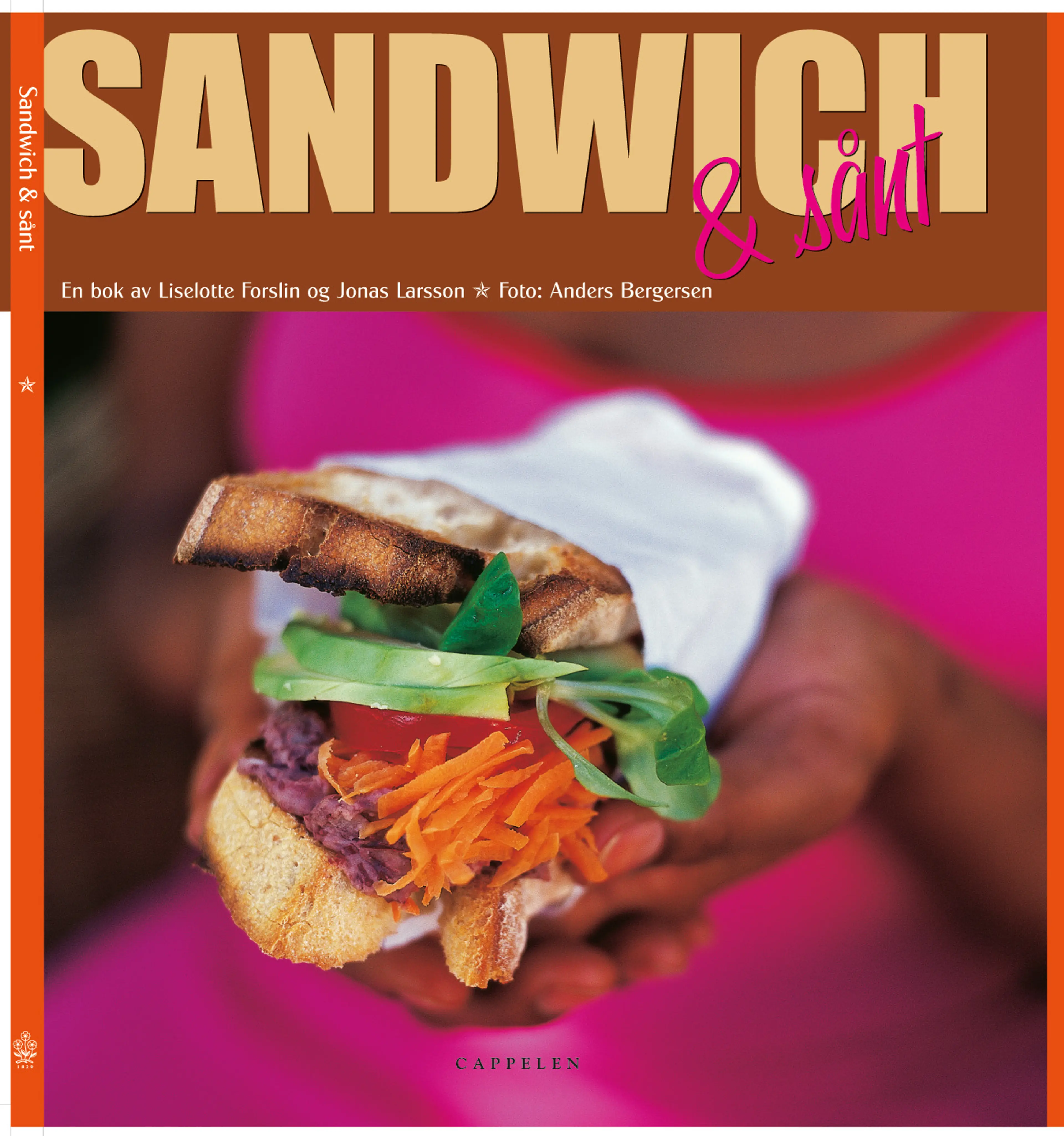 Omslag Sandwich & sånt av Liselotte Forslin (Innbundet)