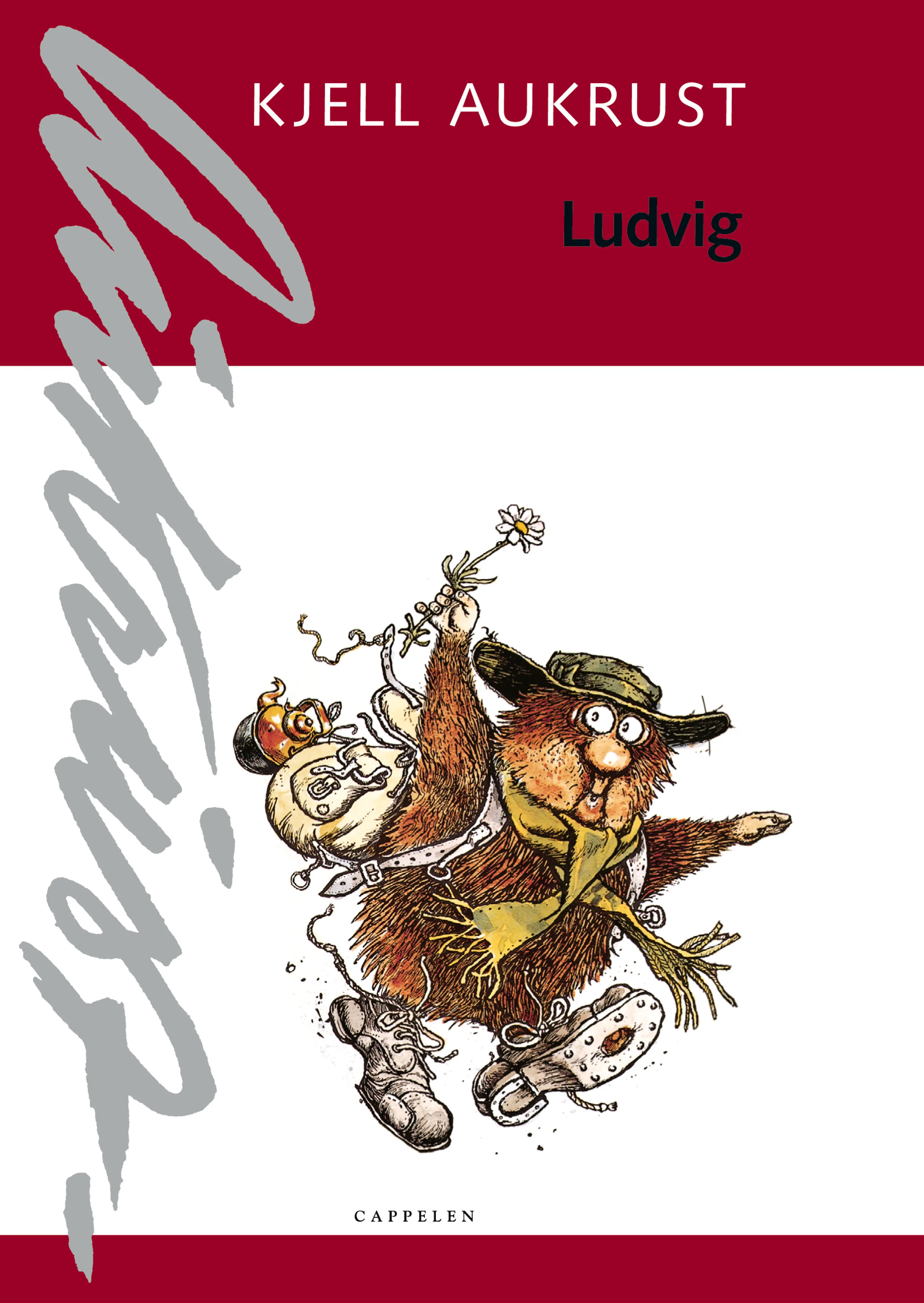 Omslag Ludvig av Kjell Aukrust (Innbundet)