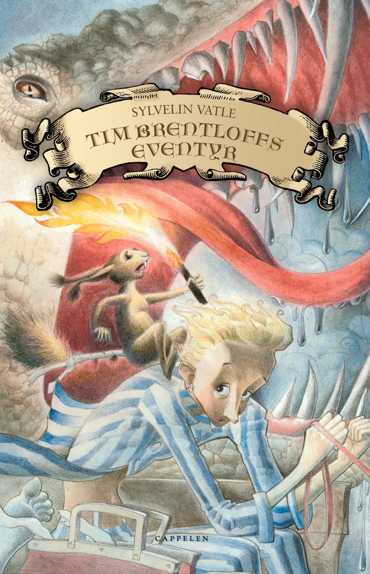 Omslag Tim Brentloffs eventyr av Sylvelin Vatle (Innbundet)