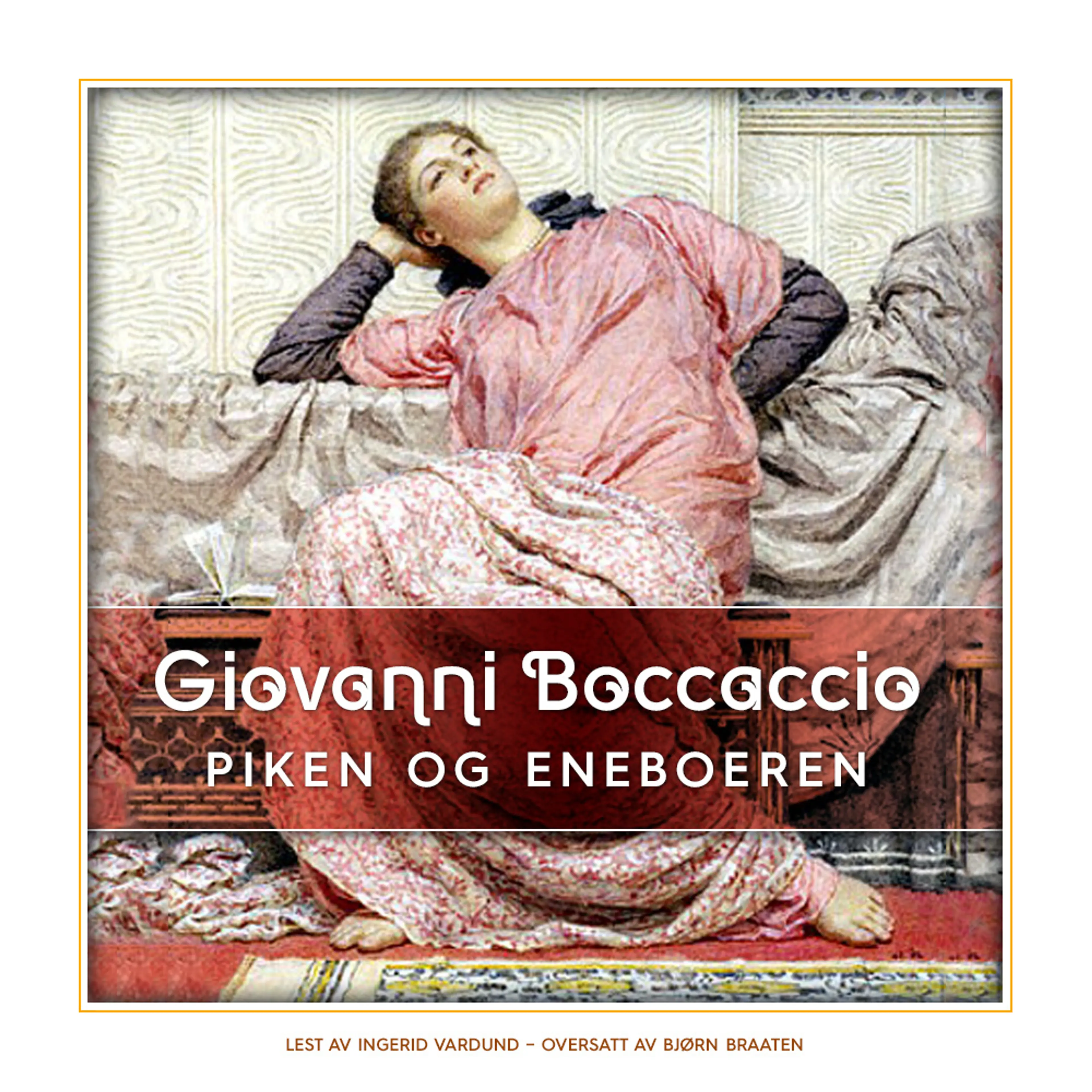 Omslag Piken og eneboeren av Giovanni Boccaccio (Lydbok)