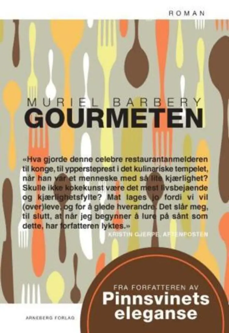 Omslag Gourmeten av Muriel Barbery (Heftet)