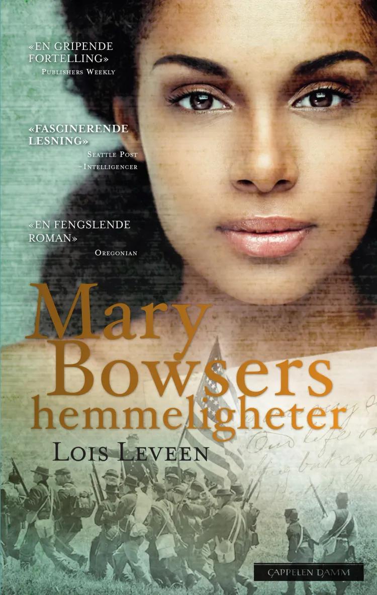 Omslag Mary Bowsers hemmeligheter av Lois Leveen (Heftet)